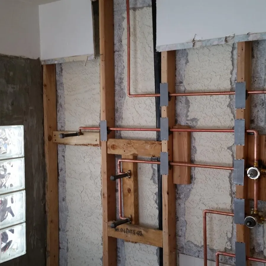 Copper pipe installation for Repiping in Wilton